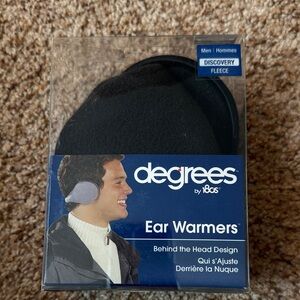 Degrees by 180s Black Ear Warmers